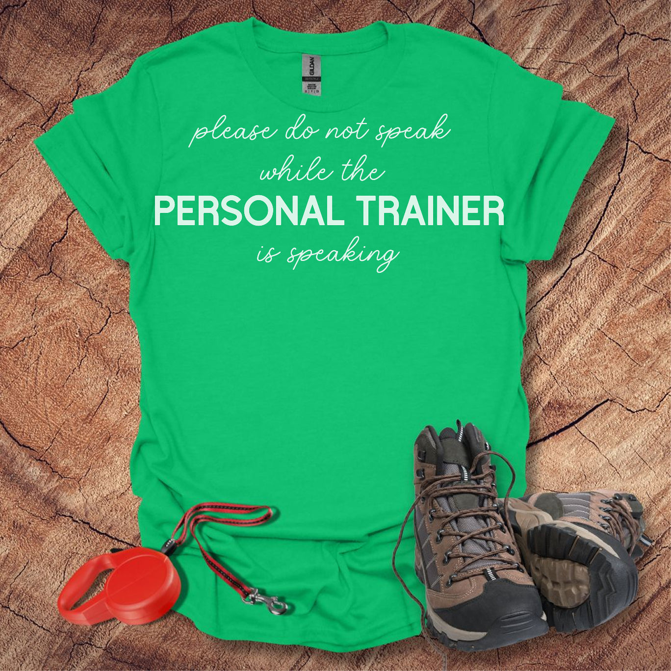 'Please Do Not Speak While The Personal Trainer Is Speaking'
