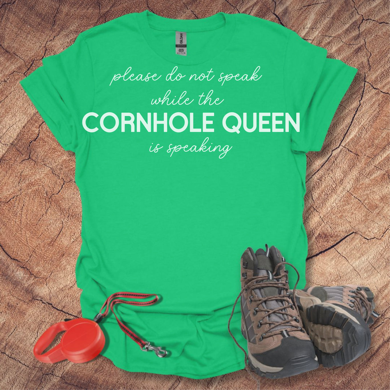 'Please Do Not Speak While The Cornhole Queen Is Speaking'