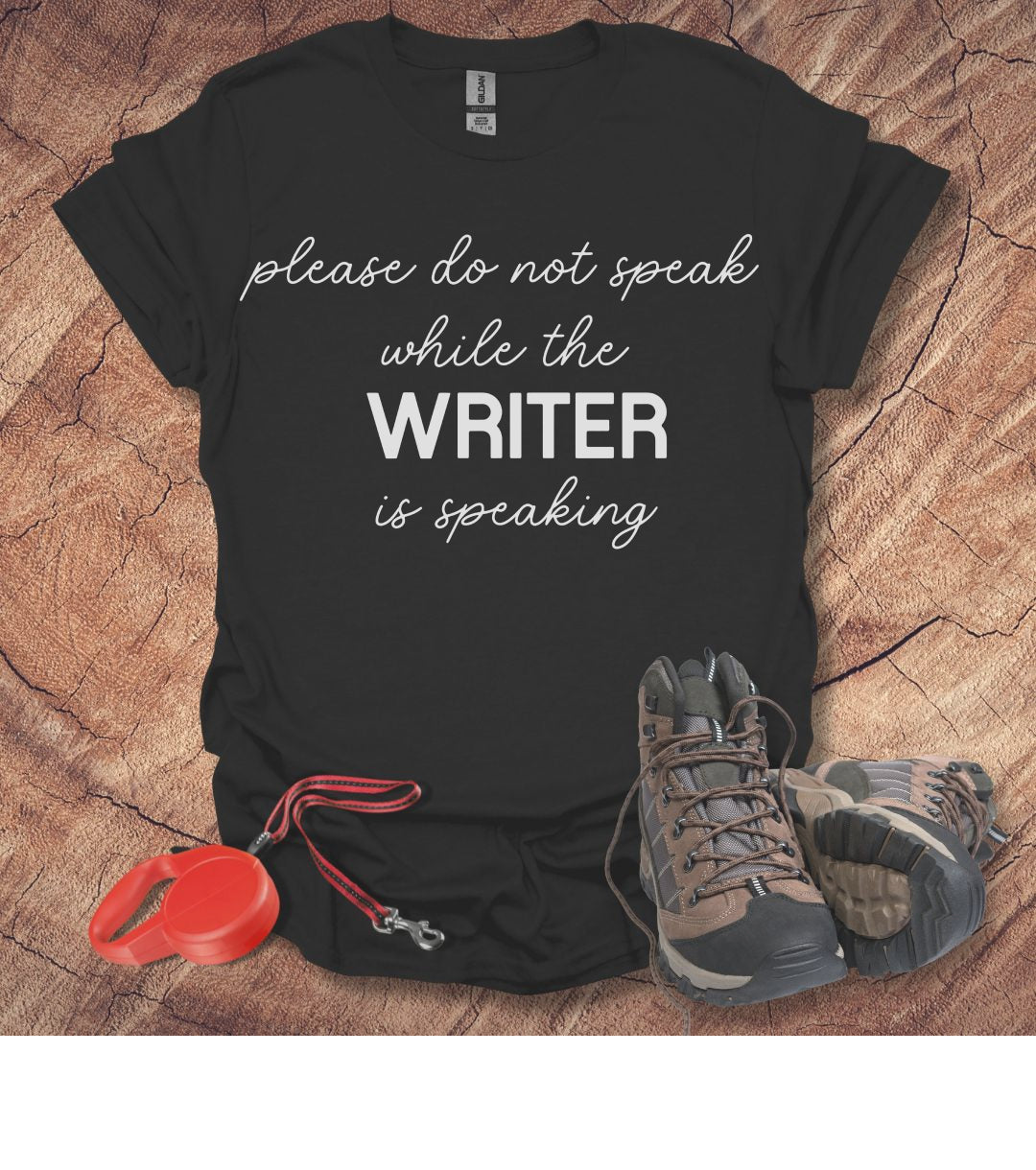 'Please Do Not Speak While The Writer Is Speaking'