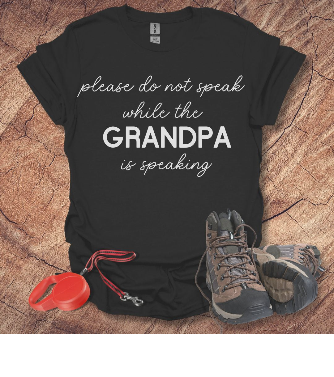 'Please Do Not Speak While The Grandpa Is Speaking'