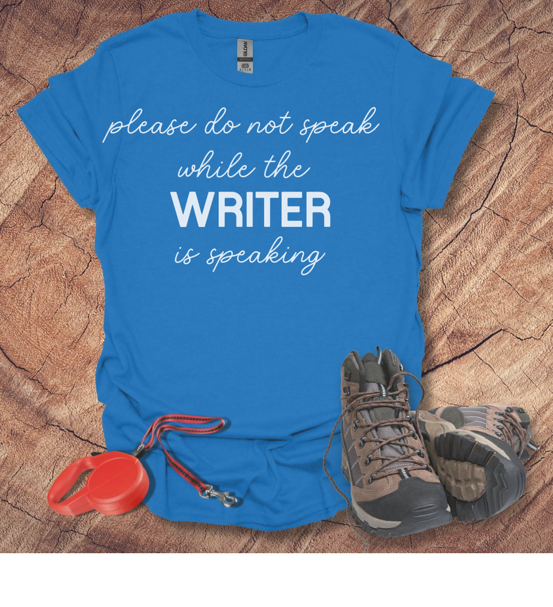 'Please Do Not Speak While The Writer Is Speaking'
