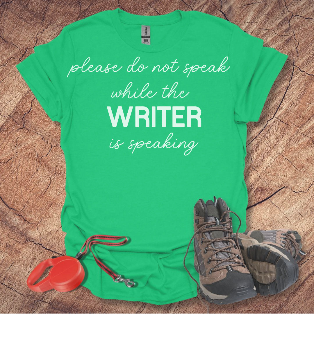 'Please Do Not Speak While The Writer Is Speaking'