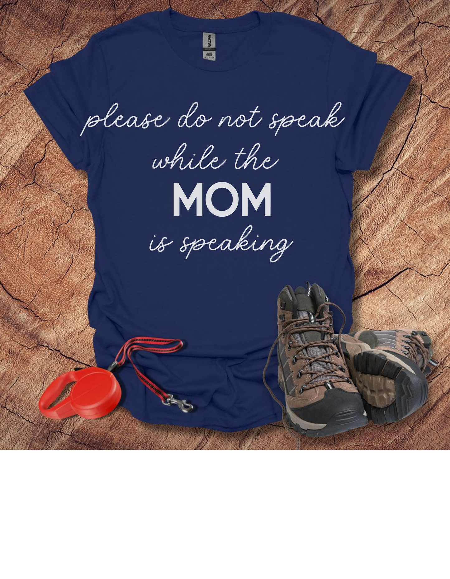 'Please Do Not Speak While The Mom Is Speaking'