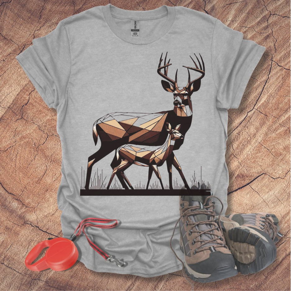 Geometric Deer T-Shirt