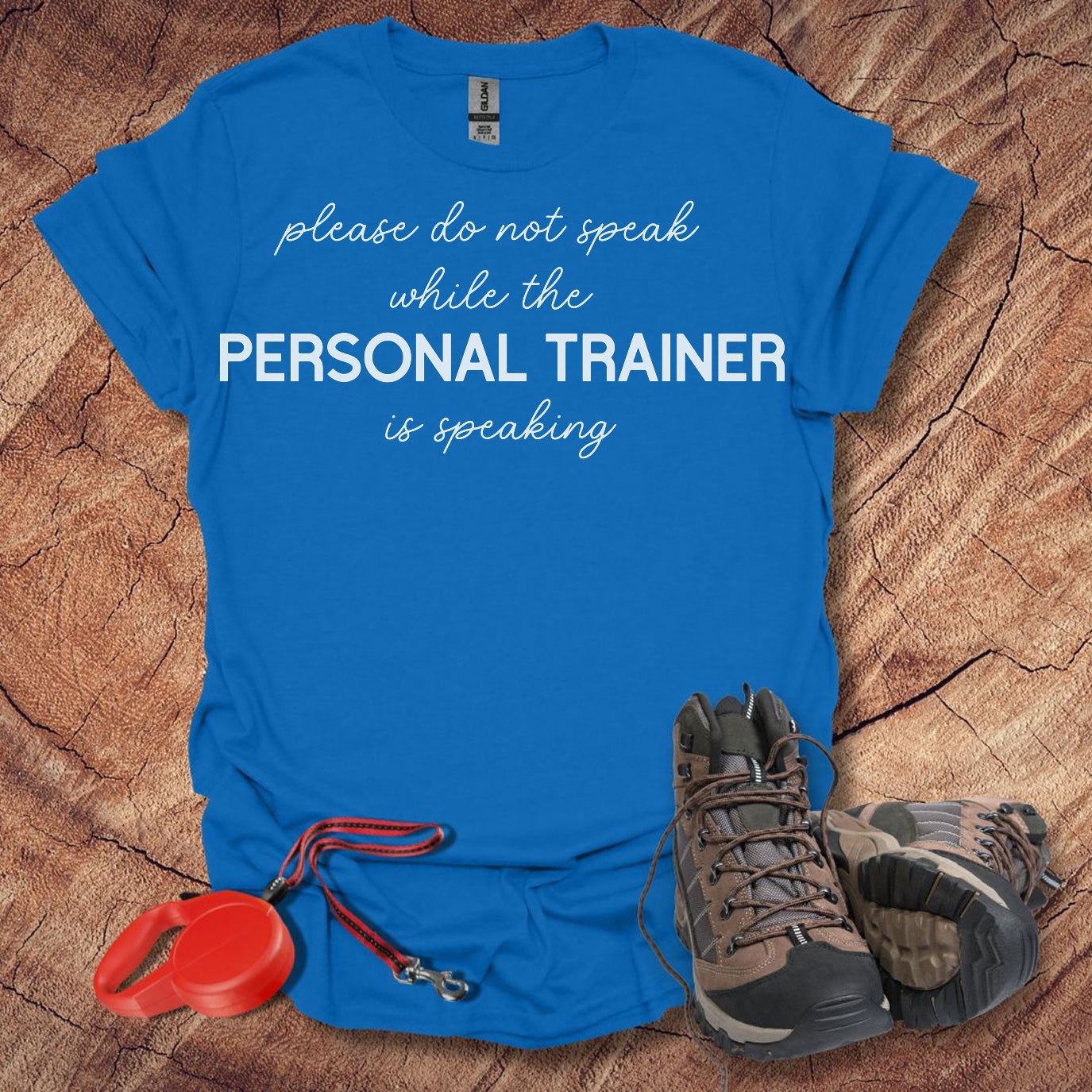 Funny Personal Trainer T-Shirt - Please Do Not Speak