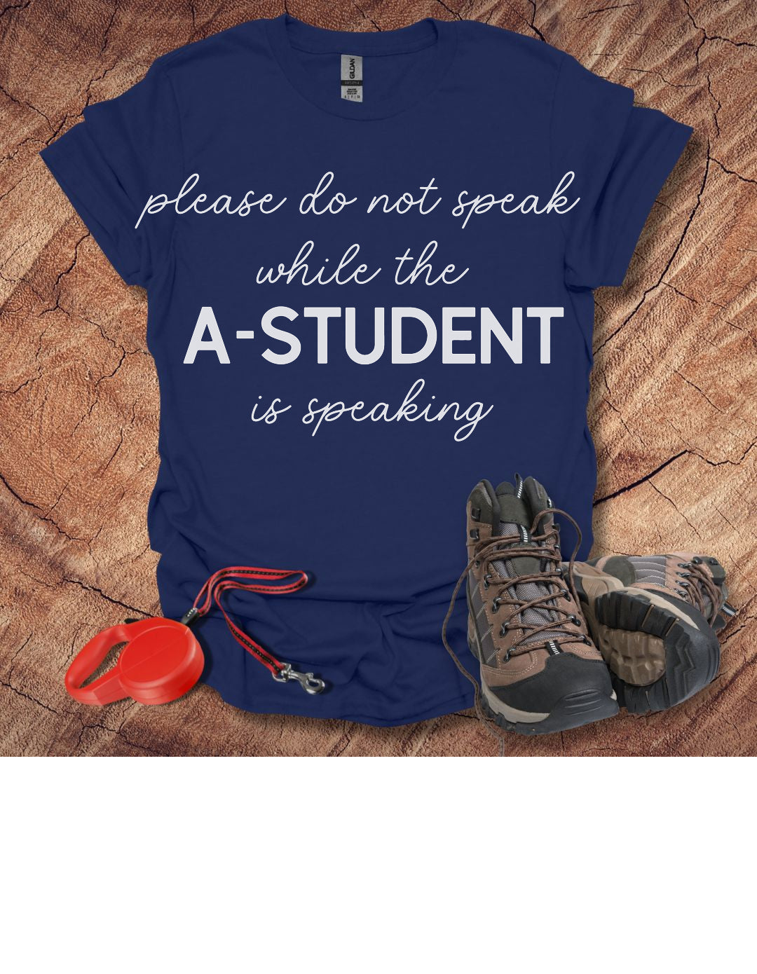 'Please Do Not Speak While The A-Student Is Speaking'