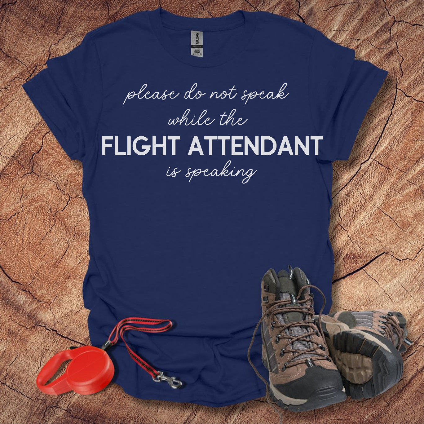 Flight Attendant Is Speaking Reminder