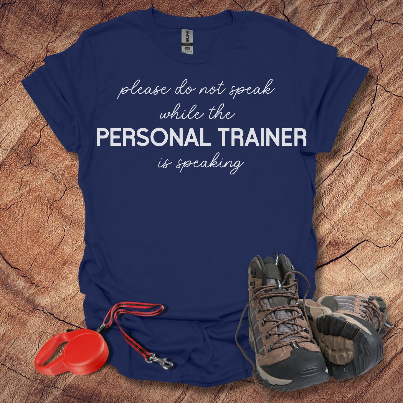 'Please Do Not Speak While The Personal Trainer Is Speaking'