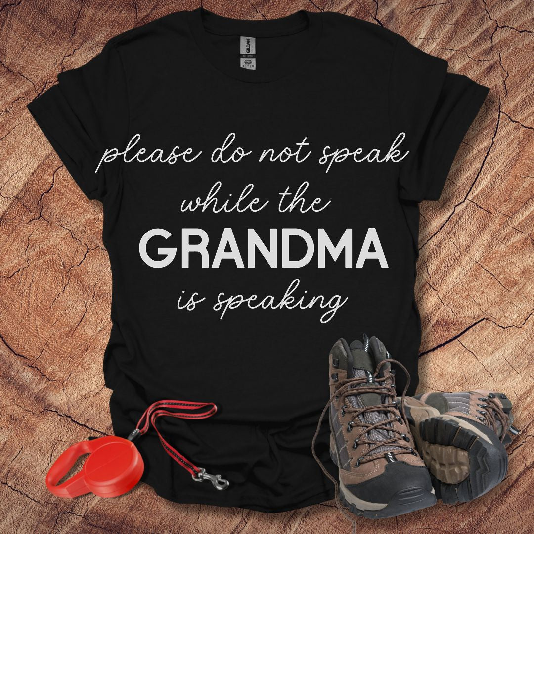 'Please Do Not Speak While The Grandma Is Speaking'