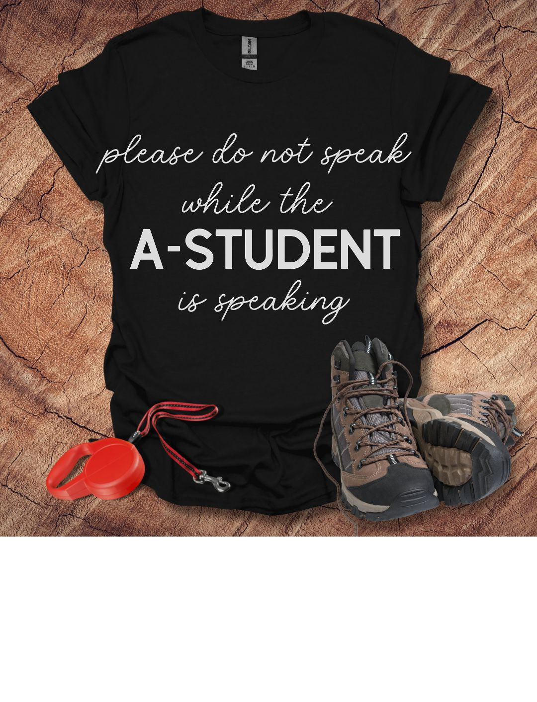 'Please Do Not Speak While The A-Student Is Speaking'
