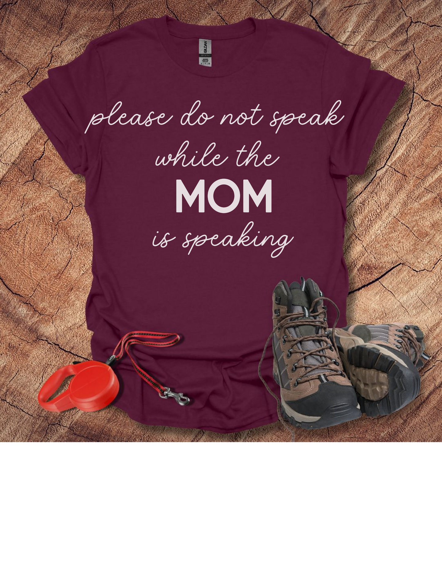 'Please Do Not Speak While The Mom Is Speaking'