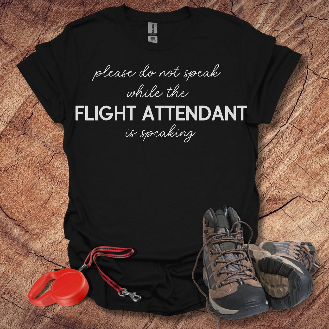 Flight Attendant Is Speaking Reminder