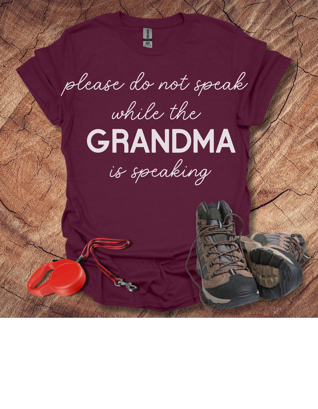 'Please Do Not Speak While The Grandma Is Speaking'