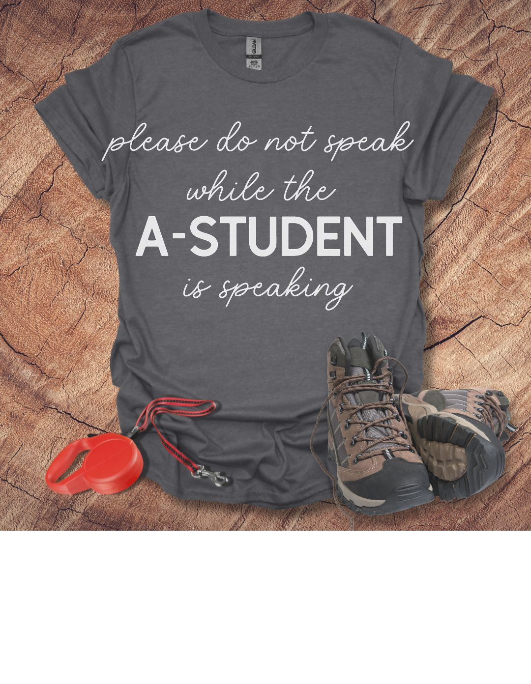 'Please Do Not Speak While The A-Student Is Speaking'
