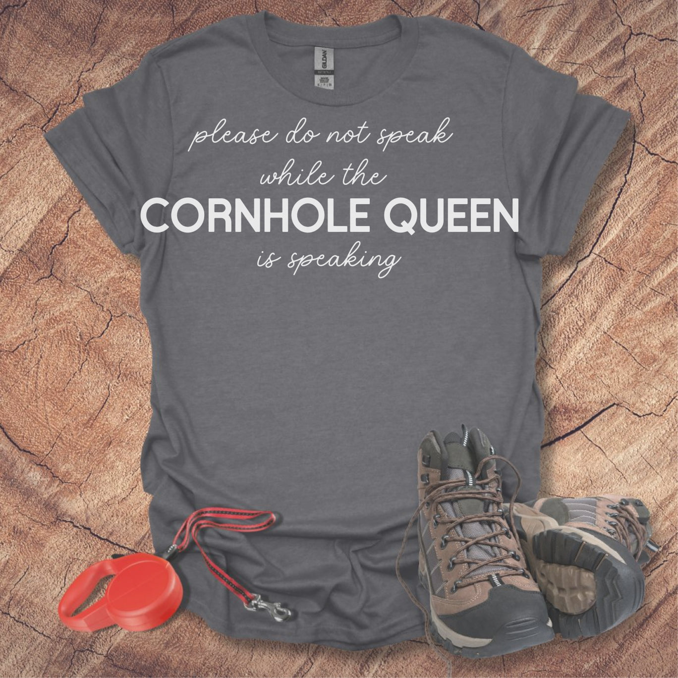 'Please Do Not Speak While The Cornhole Queen Is Speaking'