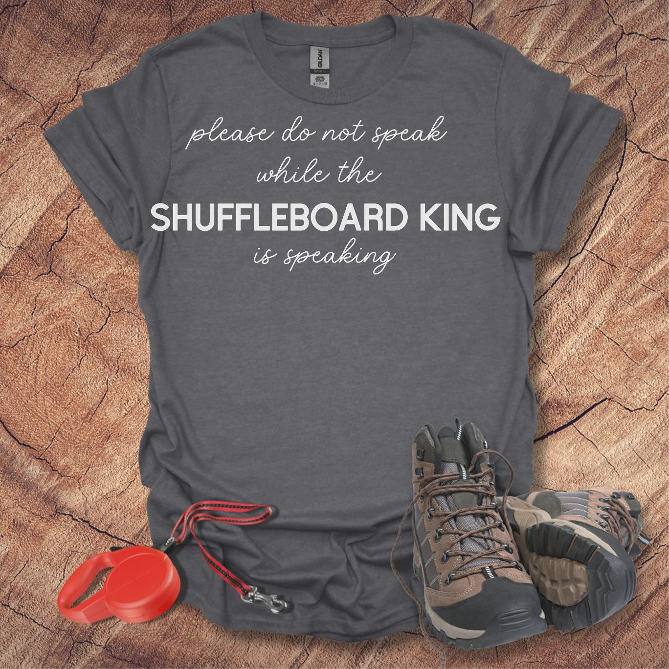 Shuffleboard King Unisex T-Shirt