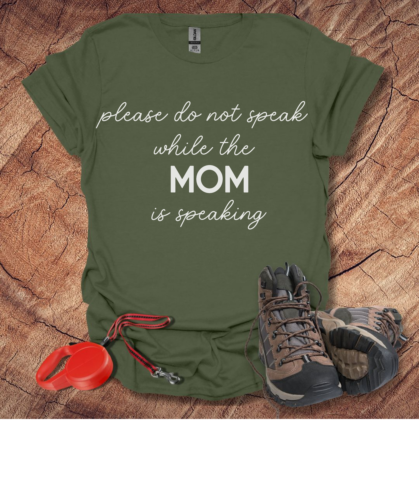 'Please Do Not Speak While The Mom Is Speaking'