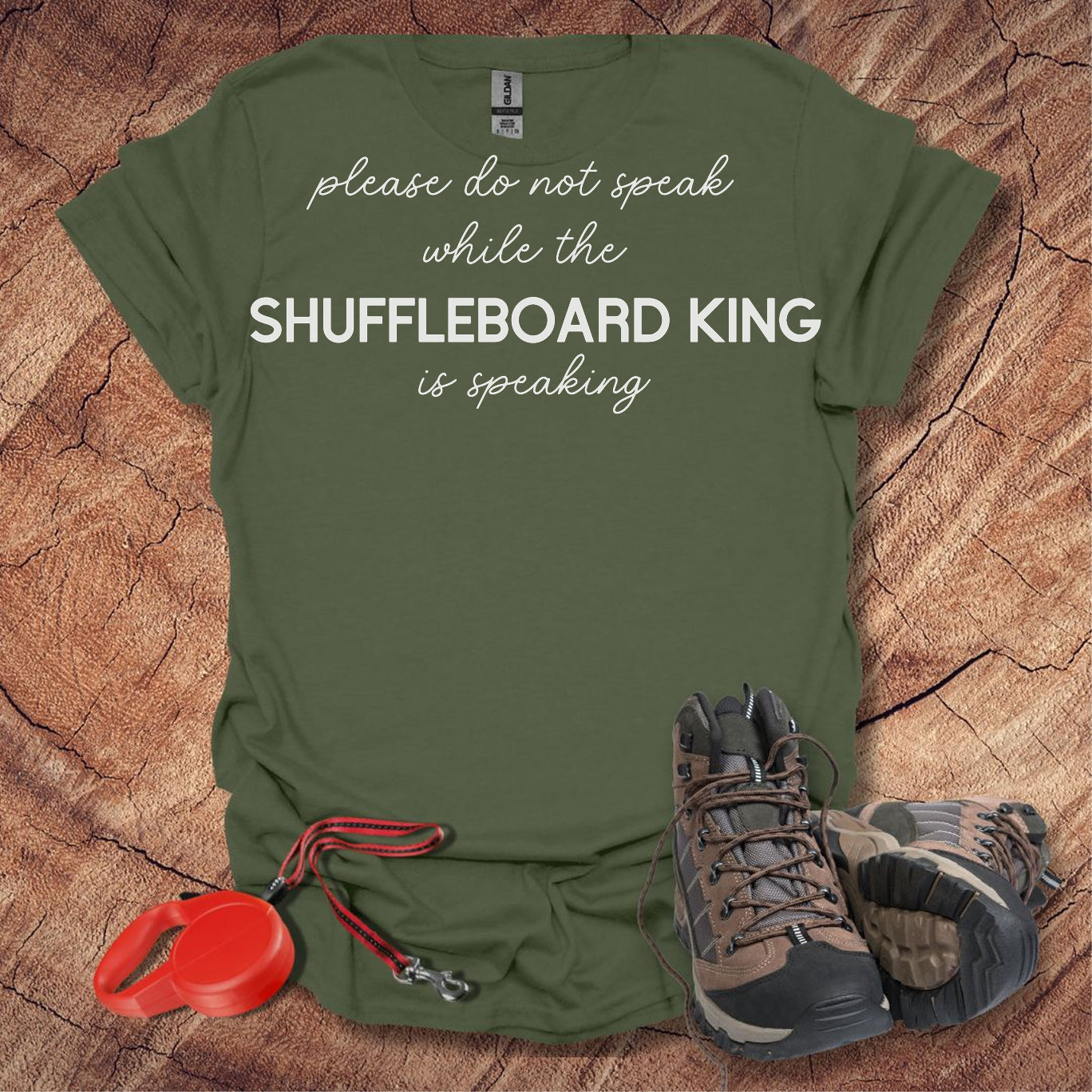 Shuffleboard King Unisex T-Shirt