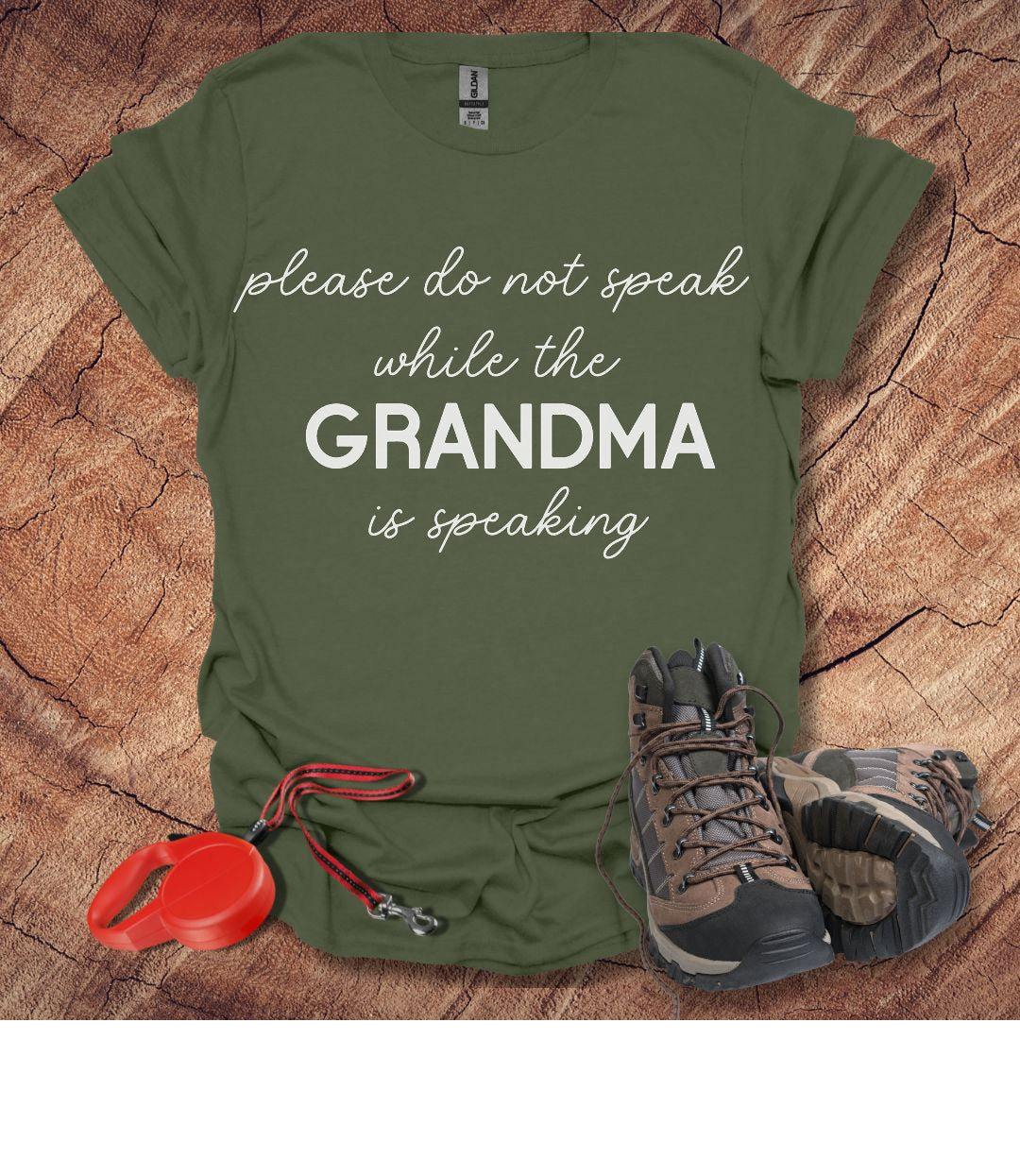 'Please Do Not Speak While The Grandma Is Speaking'