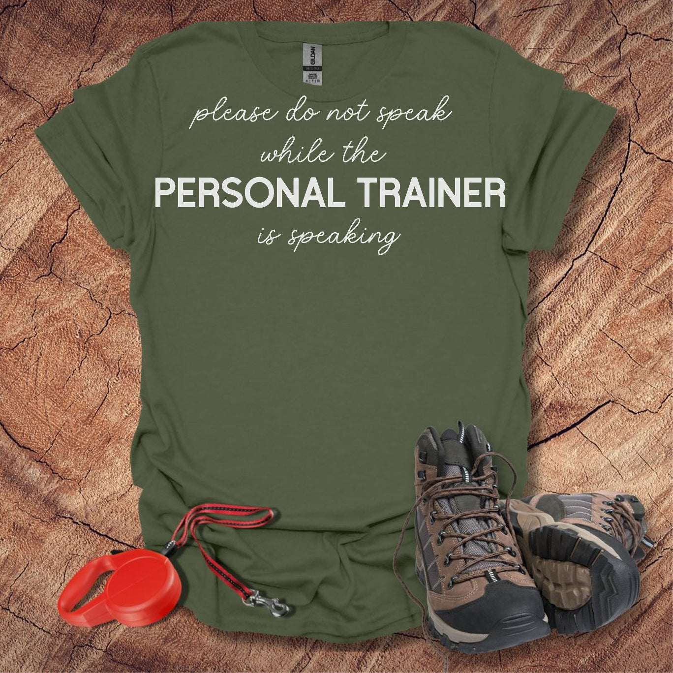 'Please Do Not Speak While The Personal Trainer Is Speaking'