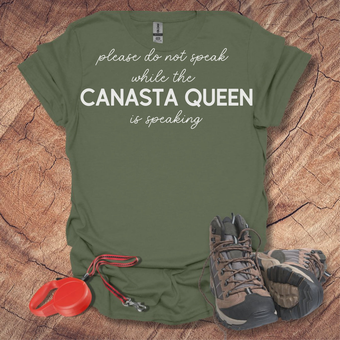 'Please Do Not Speak While The Canasta Queen Is Speaking'