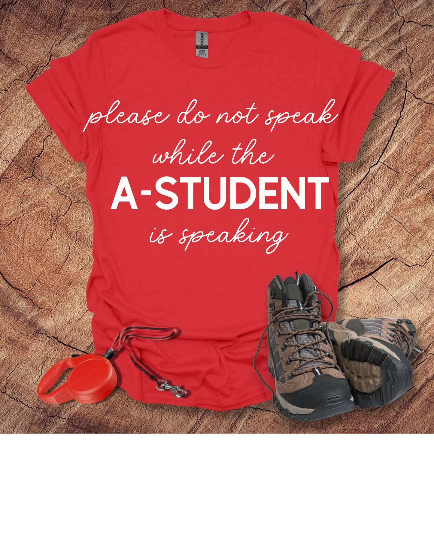 'Please Do Not Speak While The A-Student Is Speaking'