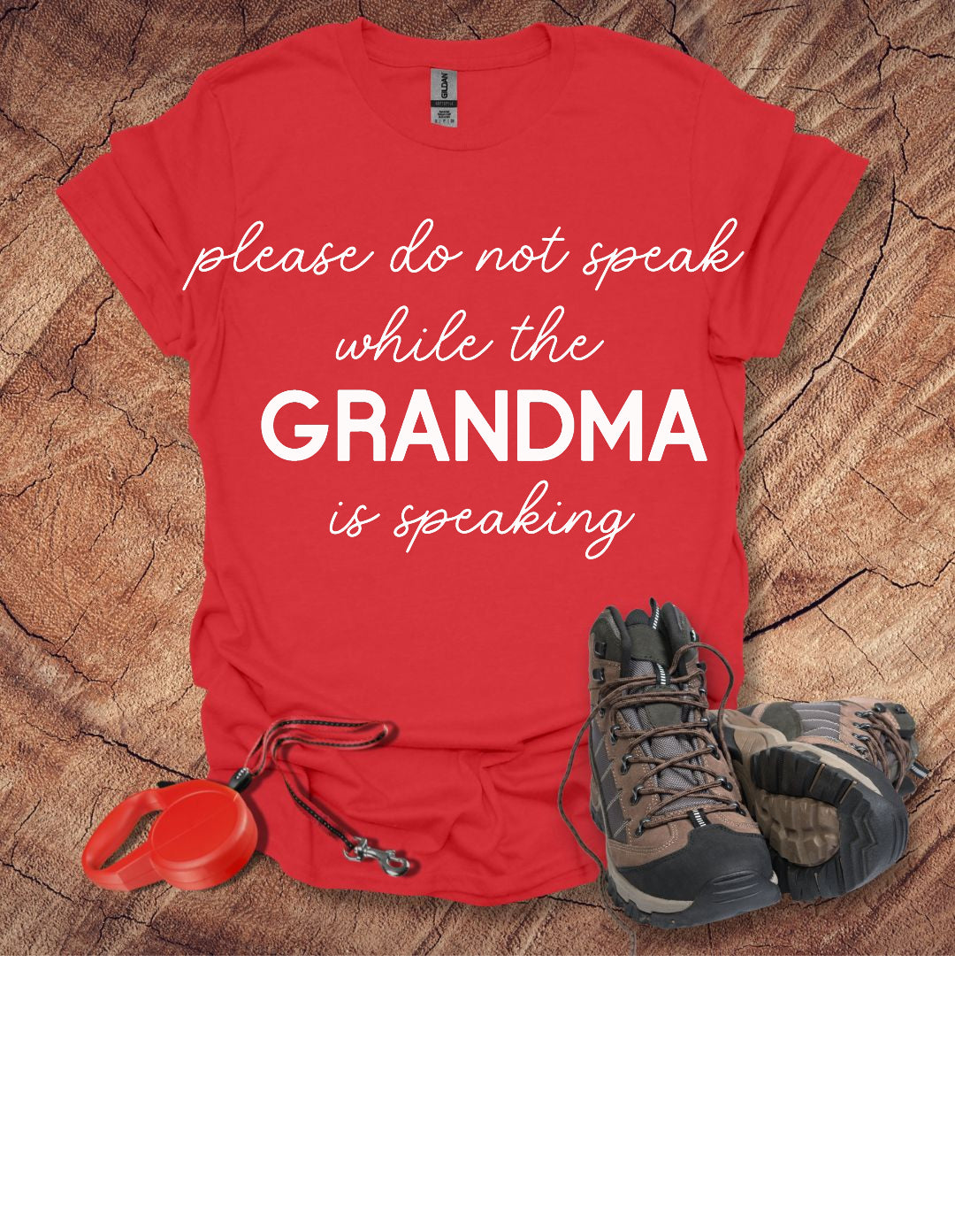 'Please Do Not Speak While The Grandma Is Speaking'
