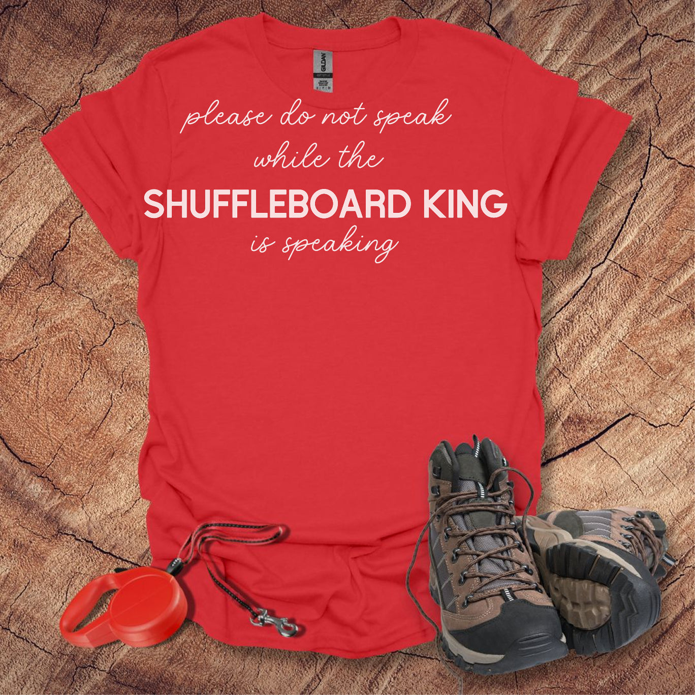 Shuffleboard King Unisex T-Shirt