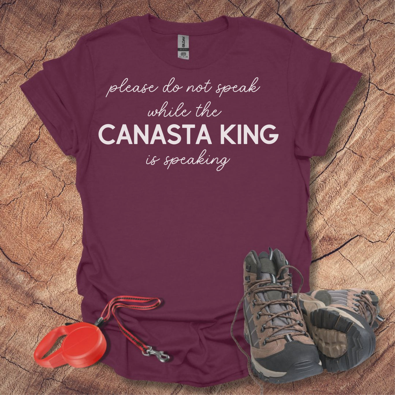 'Please Do Not Speak While The Canasta King Is Speaking'