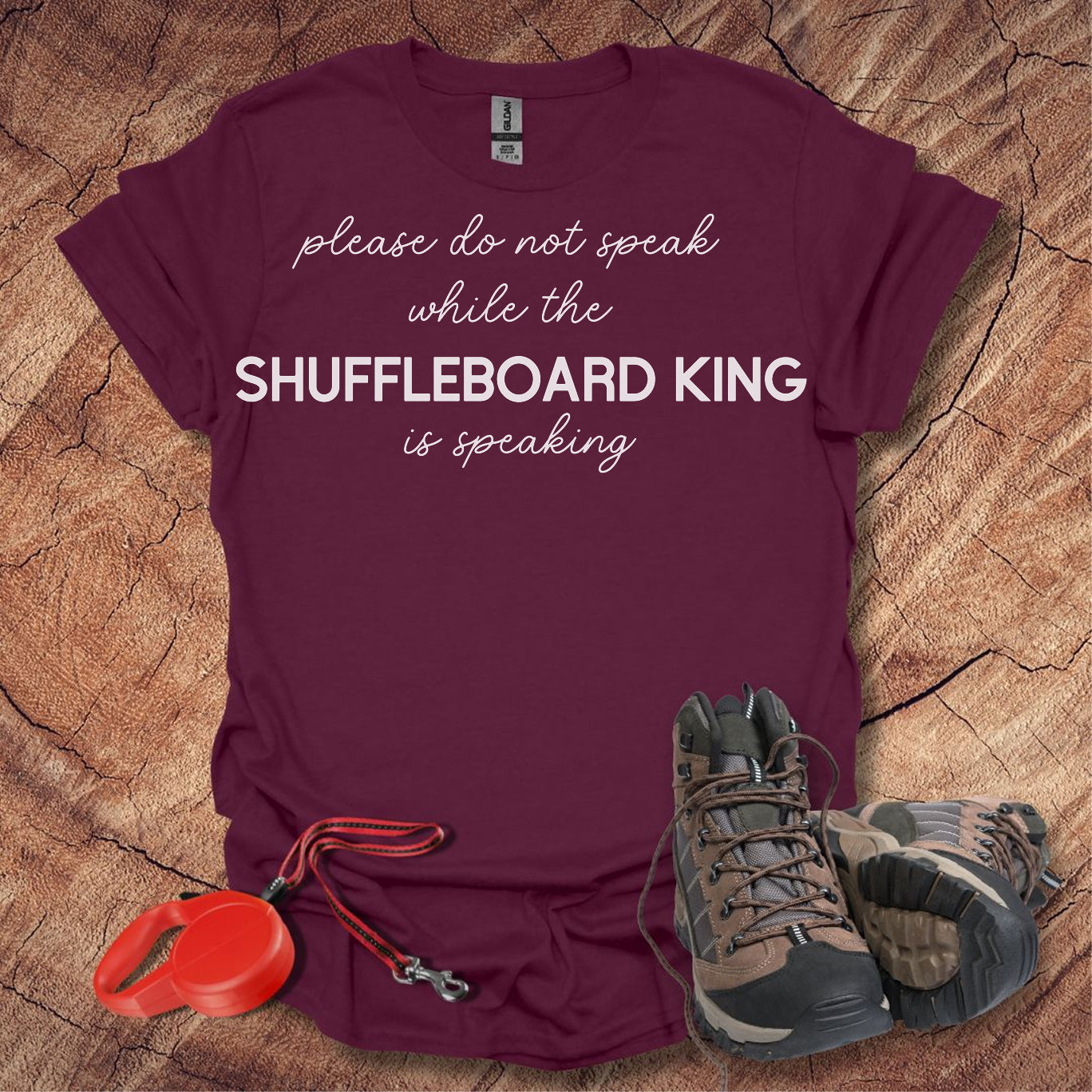 Shuffleboard King Unisex T-Shirt