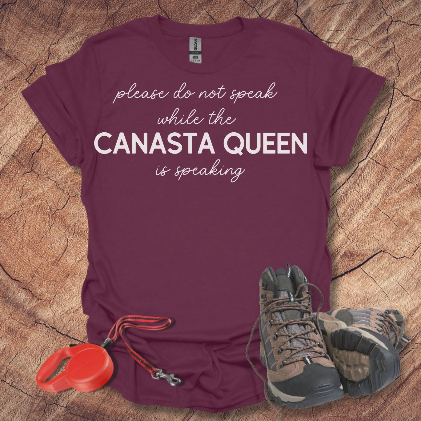 'Please Do Not Speak While The Canasta Queen Is Speaking'