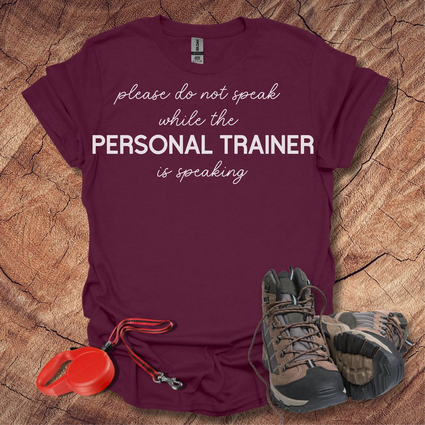 'Please Do Not Speak While The Personal Trainer Is Speaking'