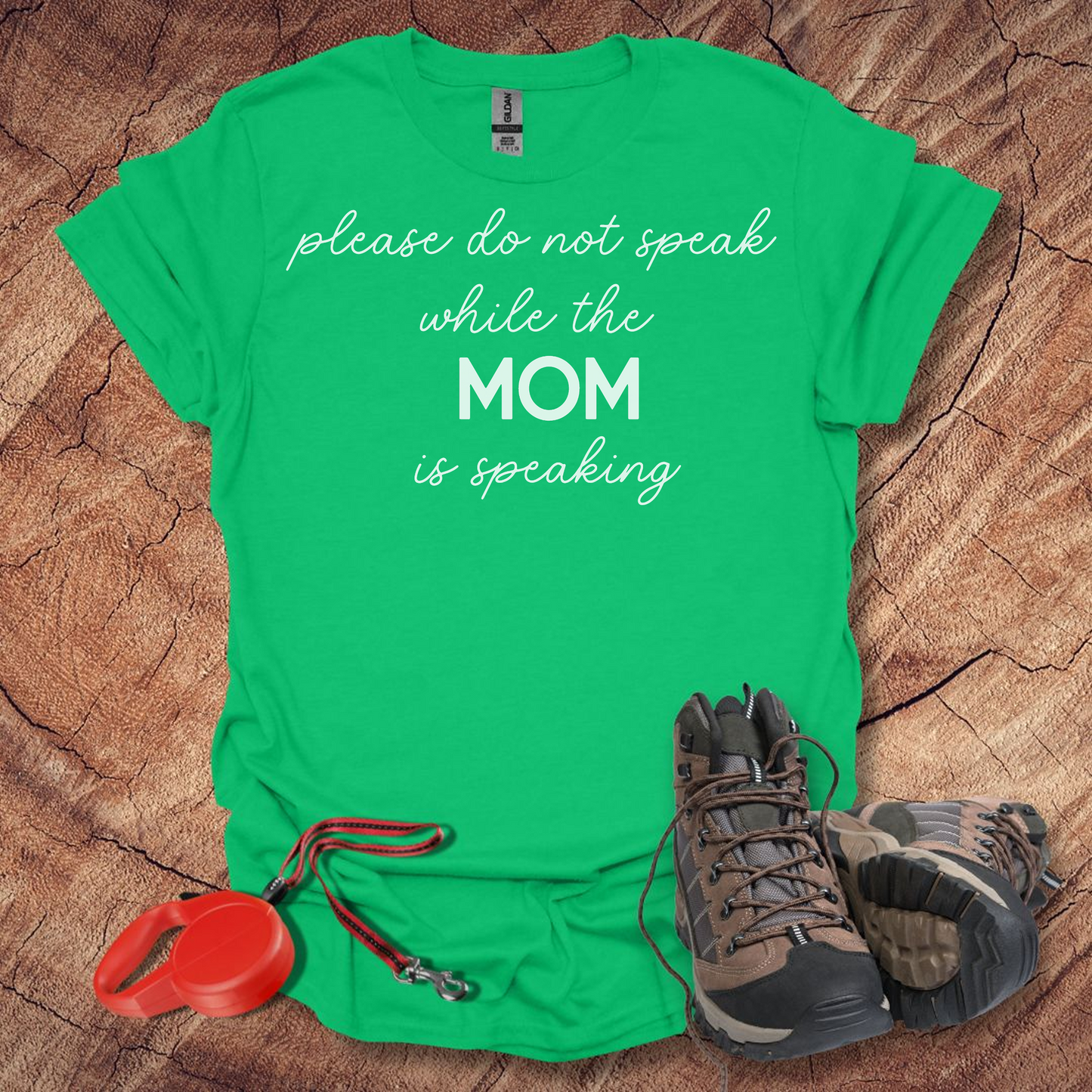 'Please Do Not Speak While The Mom Is Speaking'