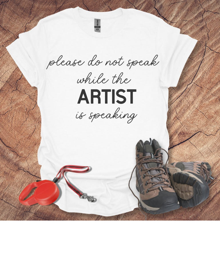 Artist Speaking Soft style T-Shirt