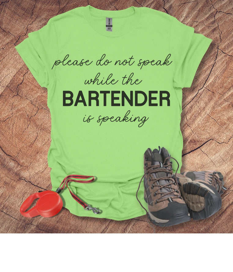 Bartender Rules T-Shirt