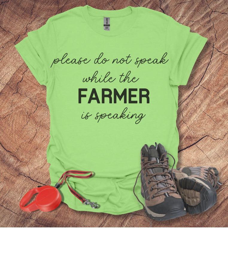 The Farmer is Speaking