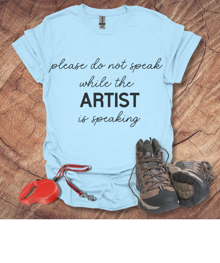 Artist Speaking Soft style T-Shirt