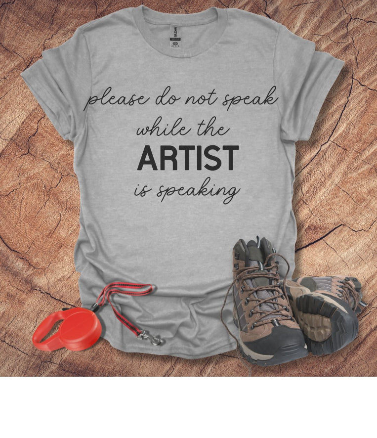 Artist Speaking Soft style T-Shirt