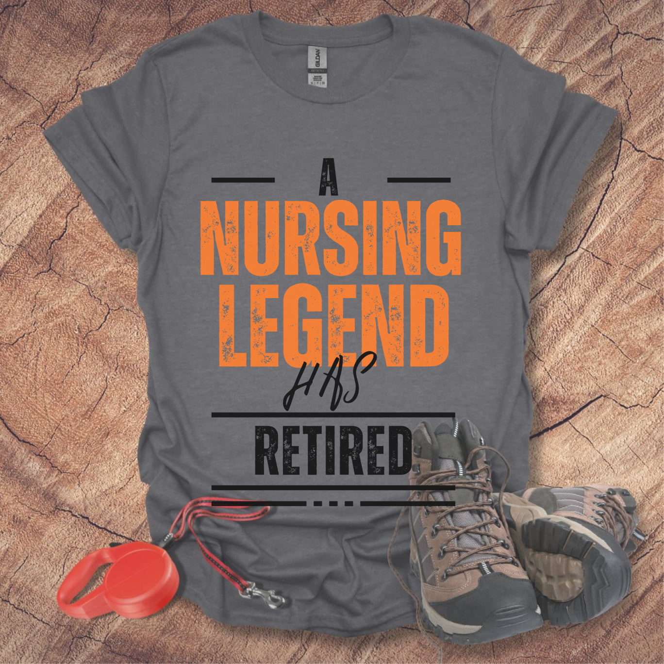 Retired Legend T-Shirt Retirement Gift, Funny Work Shirt, Custom Retiree Apparel