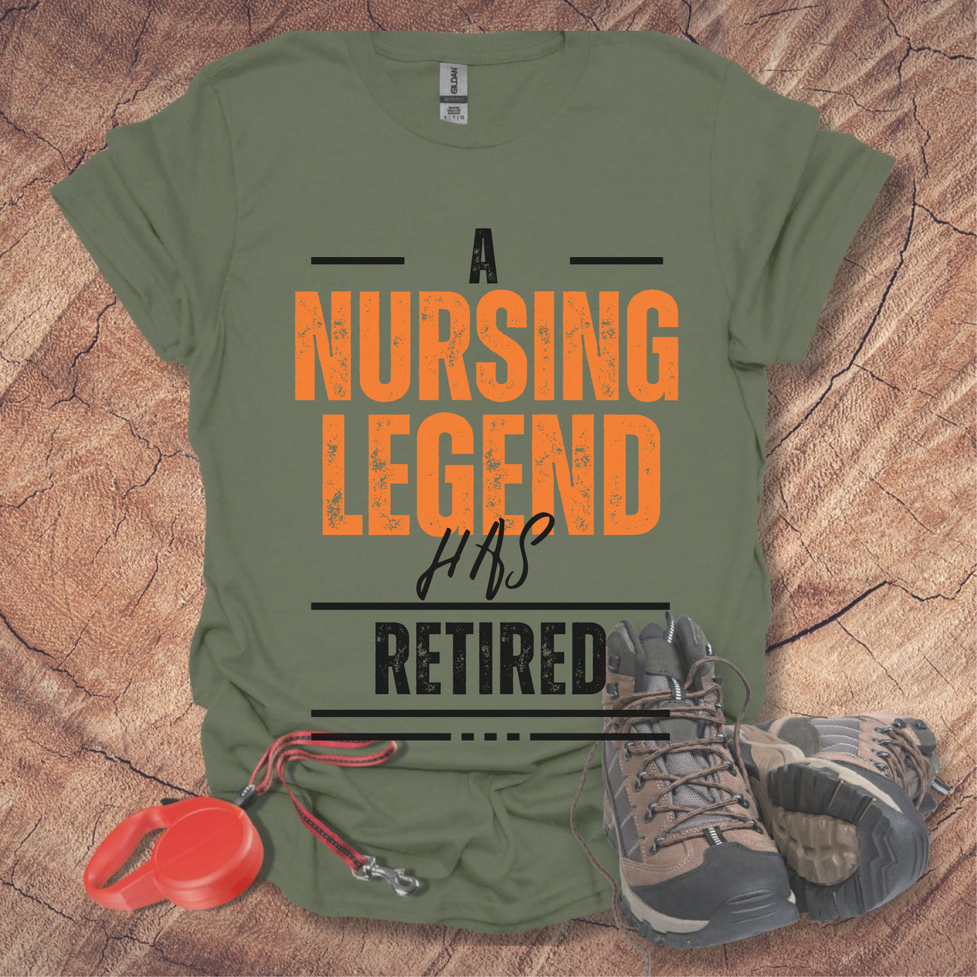 Retired Legend T-Shirt Retirement Gift, Funny Work Shirt, Custom Retiree Apparel
