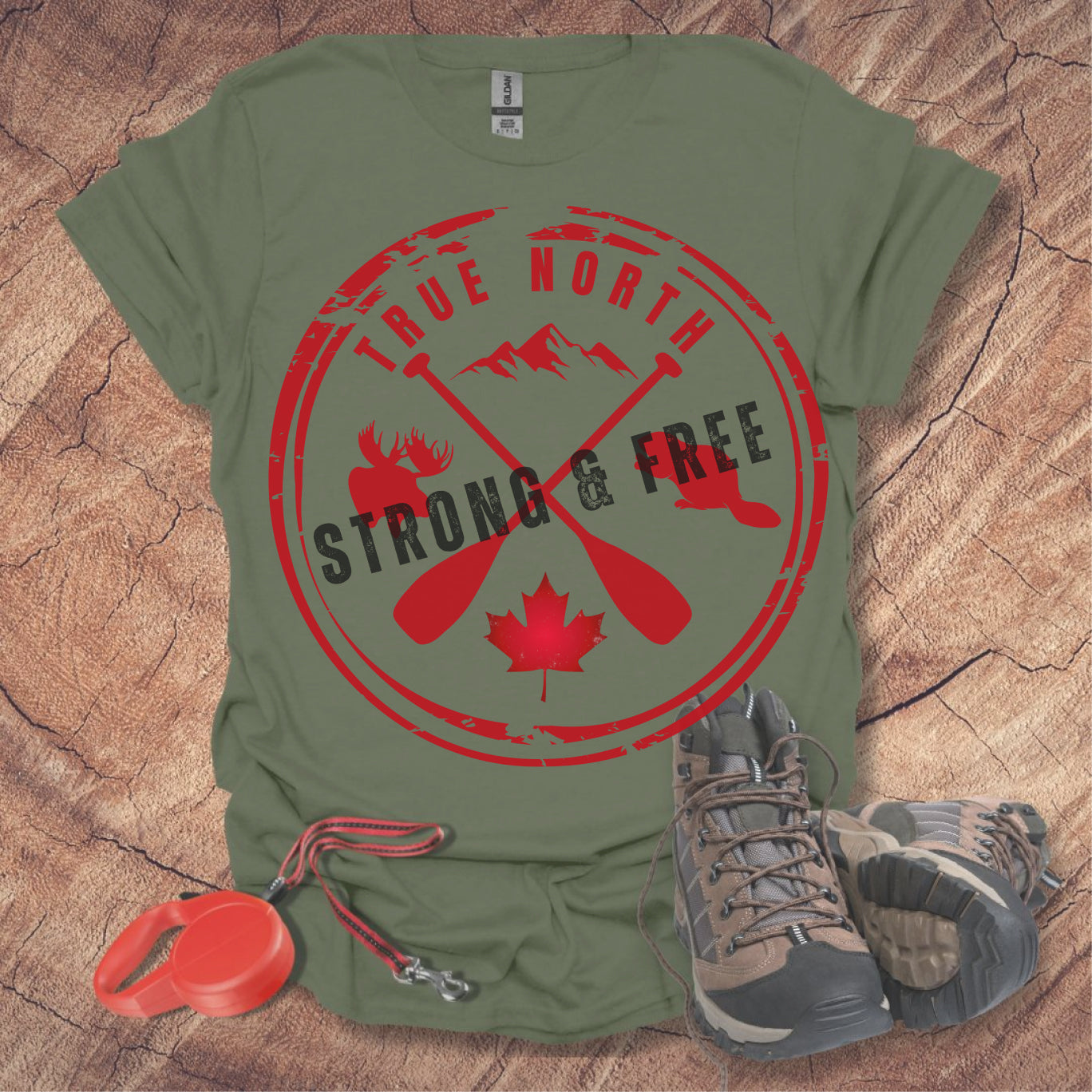True North Strong & Free T-Shirt