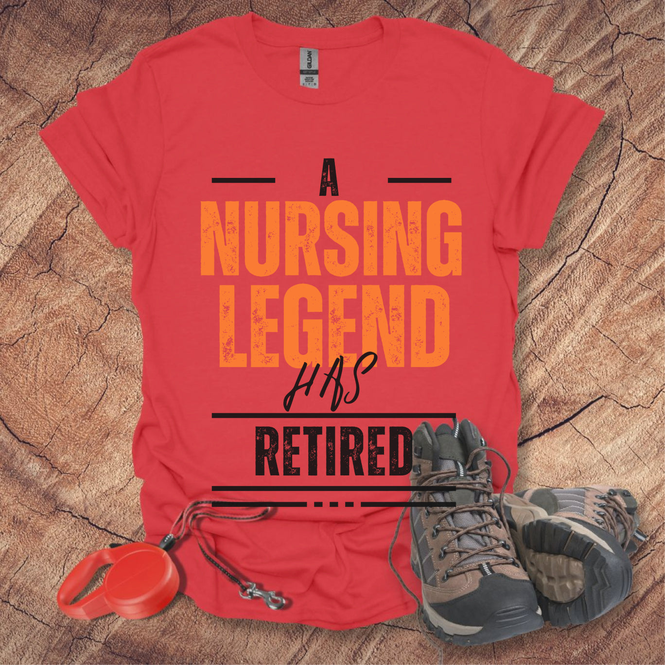 Retired Legend T-Shirt Retirement Gift, Funny Work Shirt, Custom Retiree Apparel