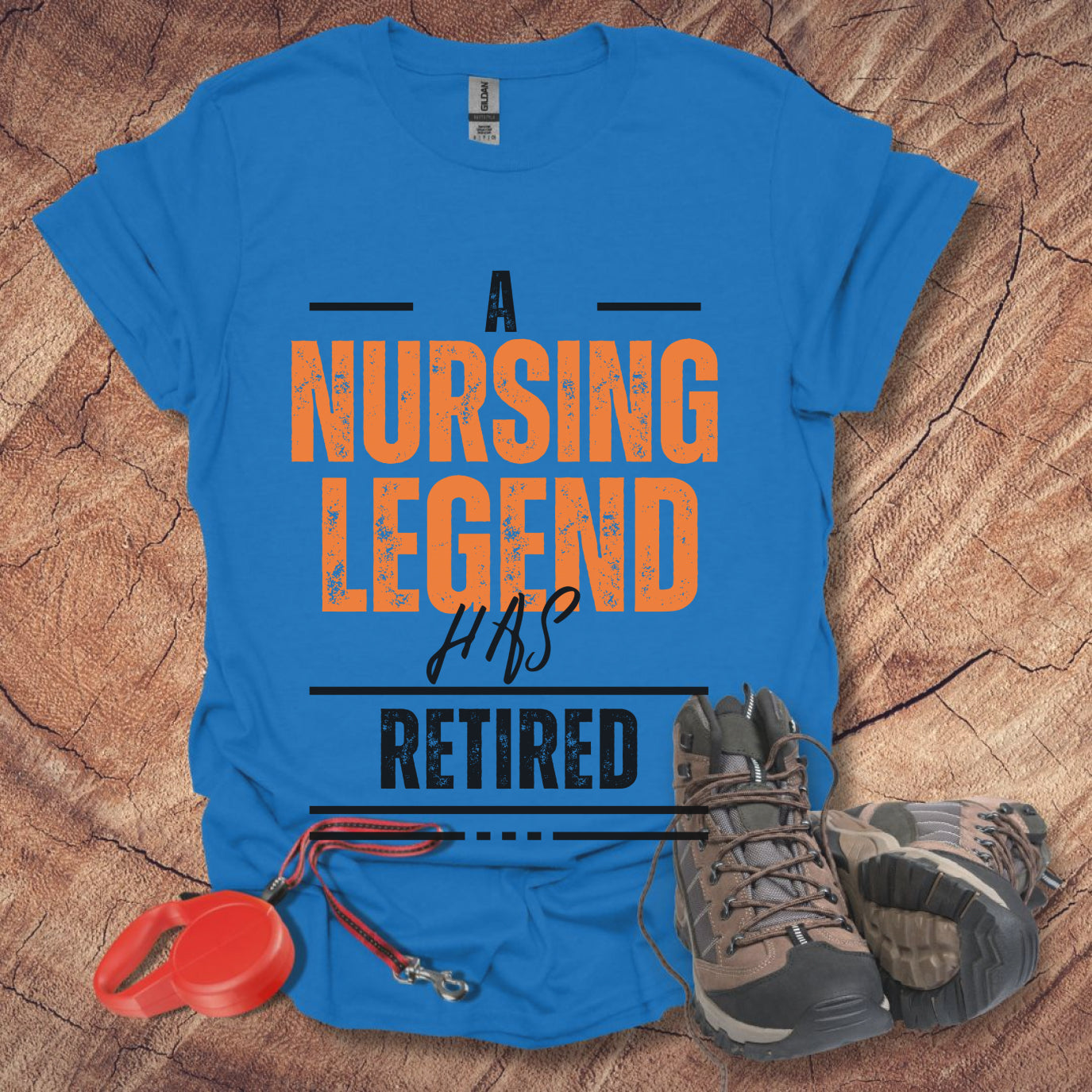 Retired Legend T-Shirt Retirement Gift, Funny Work Shirt, Custom Retiree Apparel