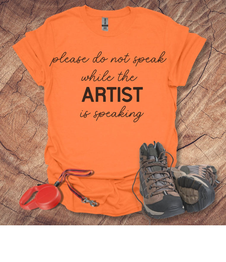 Artist Speaking Soft style T-Shirt