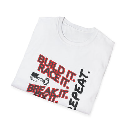 Race It Break It Fix It shirt