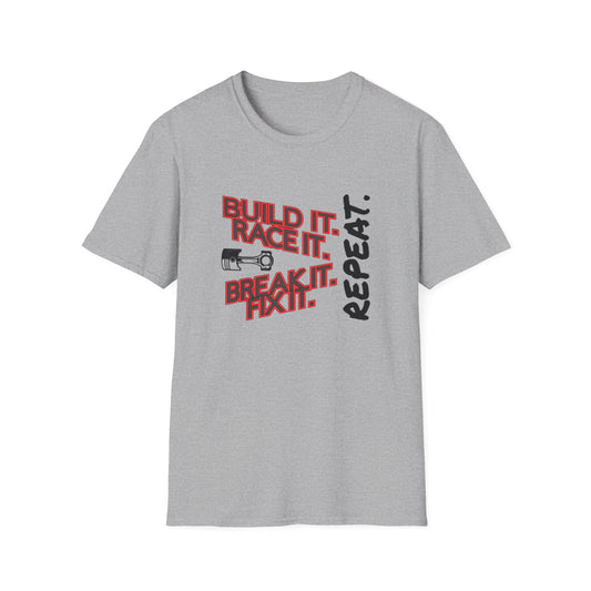 Race It Break It Fix It shirt