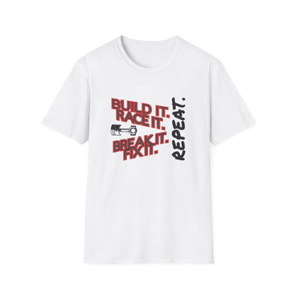 Race It Break It Fix It shirt