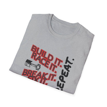 Race It Break It Fix It shirt