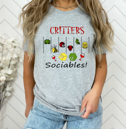 Critters Short Sleeve T-Shirt - Free Shipping!